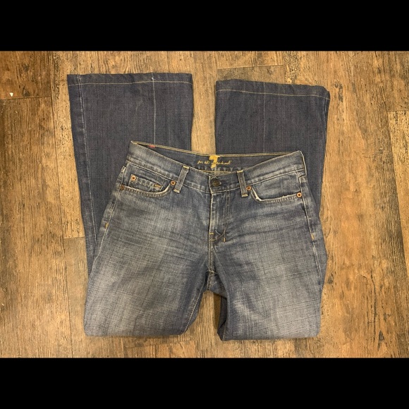 7FAM DOJO JEANS SZ 28 28.5” inseam - Picture 2 of 5